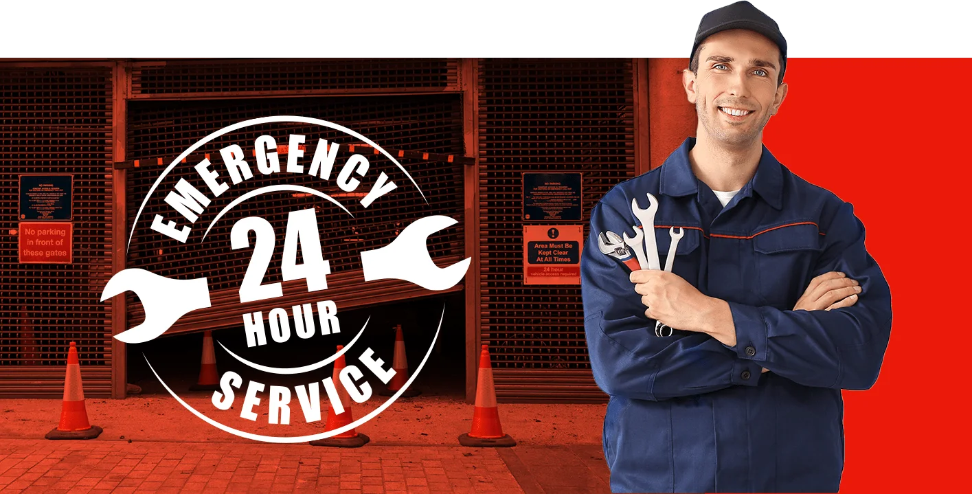 emergency_service 24 Hour Emergency Residential & Commercial Garage Door Repair Service